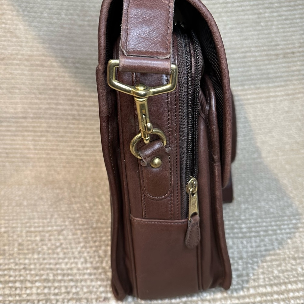 Coach Brown Leather Briefcase - Picture 5 of 16